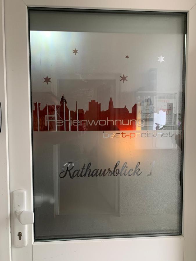 Exklusive Stadtwohnung Am Elbradweg: Best-Preis-Fewo Rathausblick 1 Fuer Max. 3 Pers. Inkl. Wlan, Prime Video & Self Check-In Wittenberge Buitenkant foto